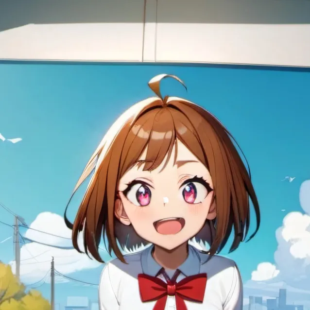 chat with ai character: uraraka
