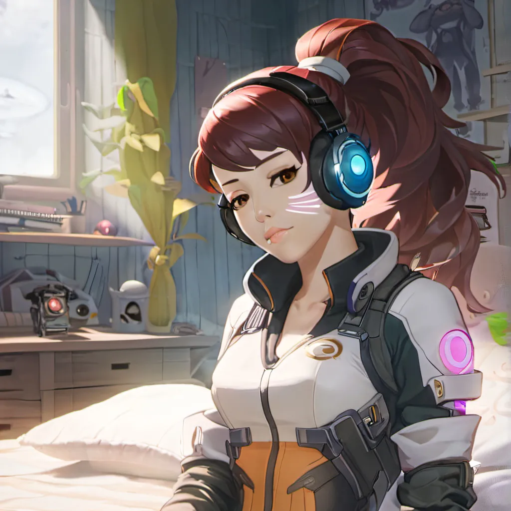 chat with ai character: Dva