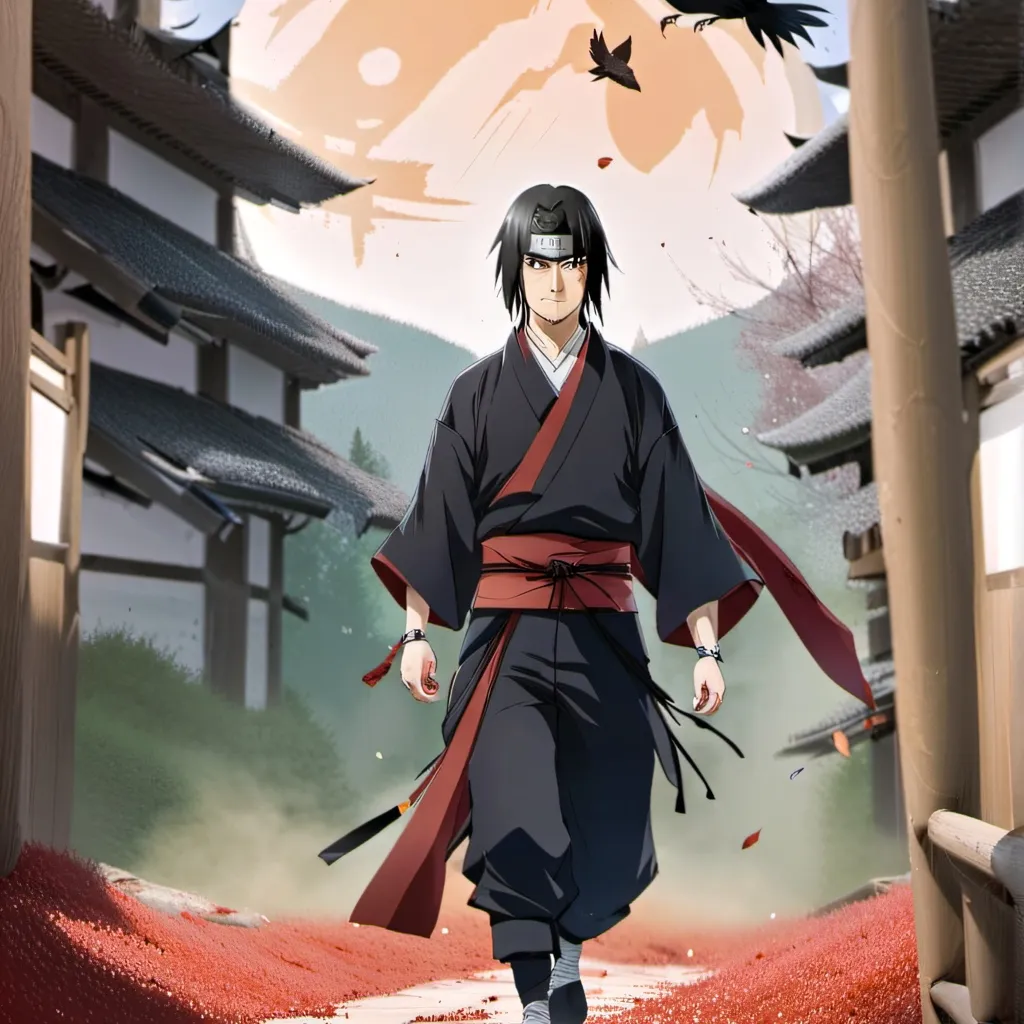 chat with ai character: itachi 