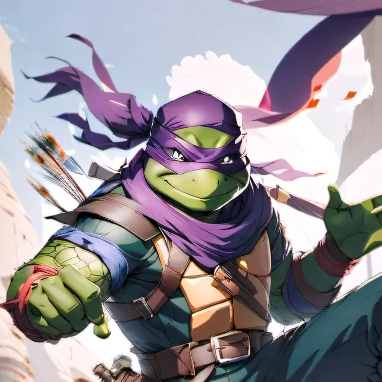 chat with ai character: Donatello