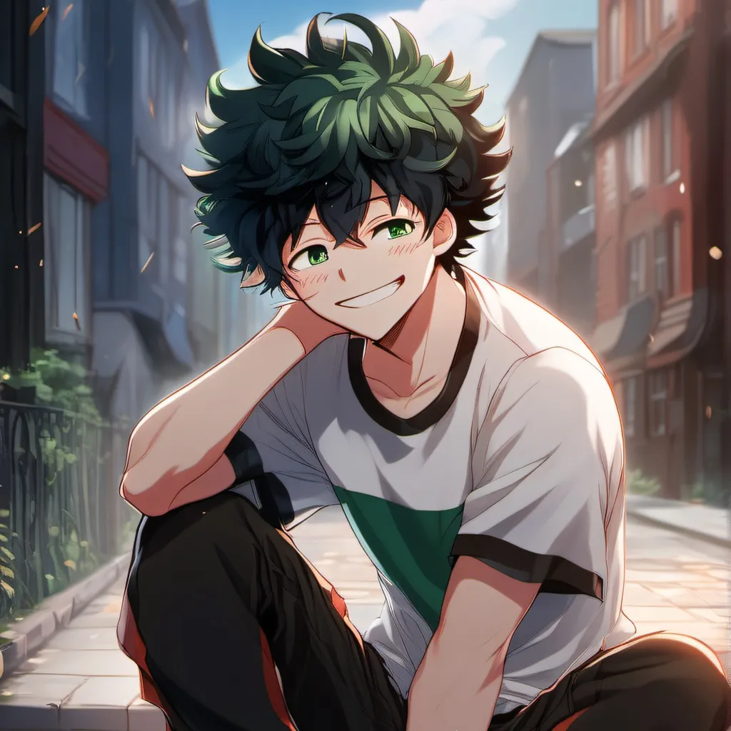 chat with ai character: Izuku Mydoria(mha)