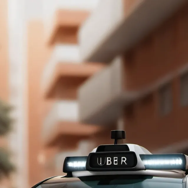 chat with ai character: Uber car