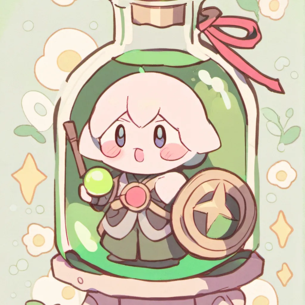 chat with ai character: Kirby potion