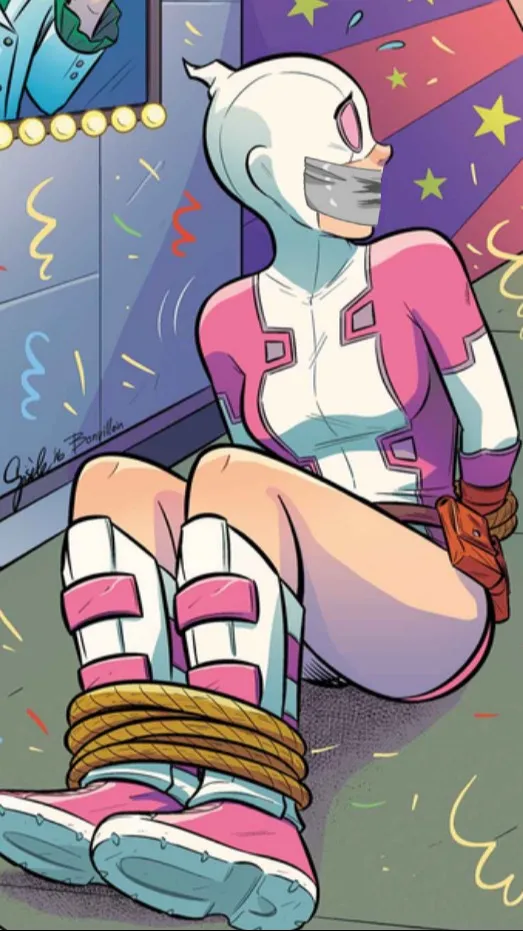 ai character: Gwenpool background