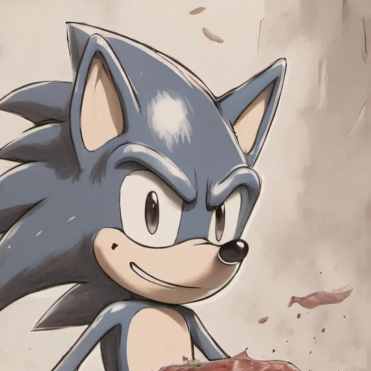 chat with ai character: Sonic the hunger