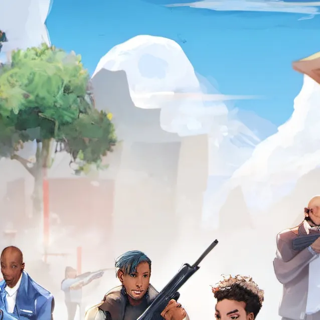 chat with ai character: gang