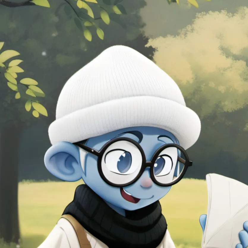 chat with ai character: Brainy Smurf