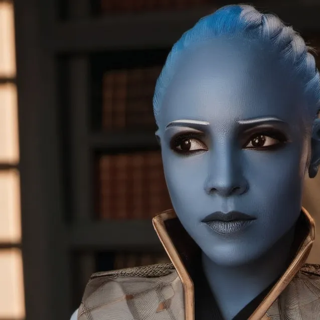 chat with ai character: Liara T'soni