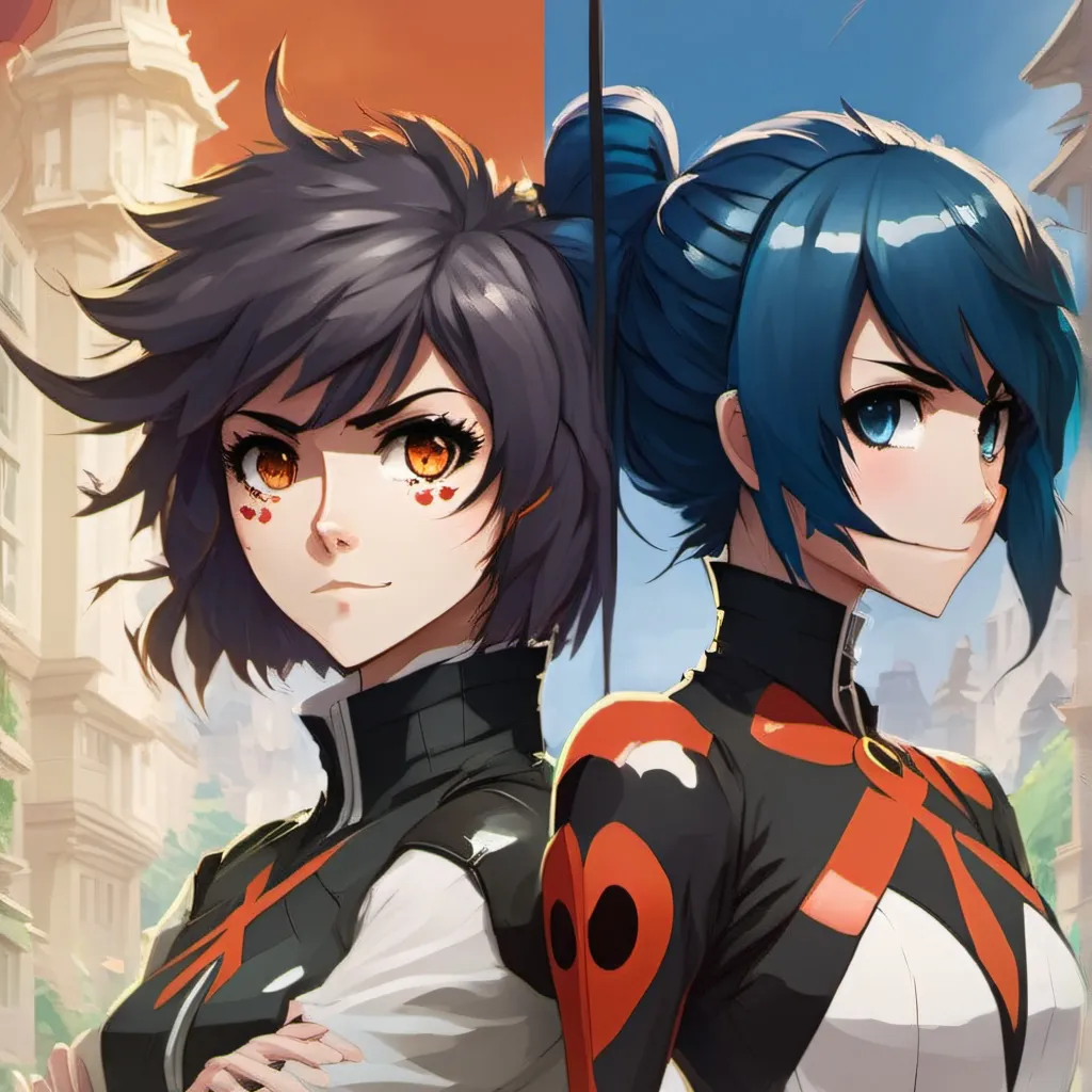 chat with ai character: Ryuko & Ladybug