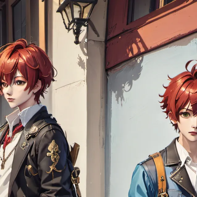 chat with ai character: red boys