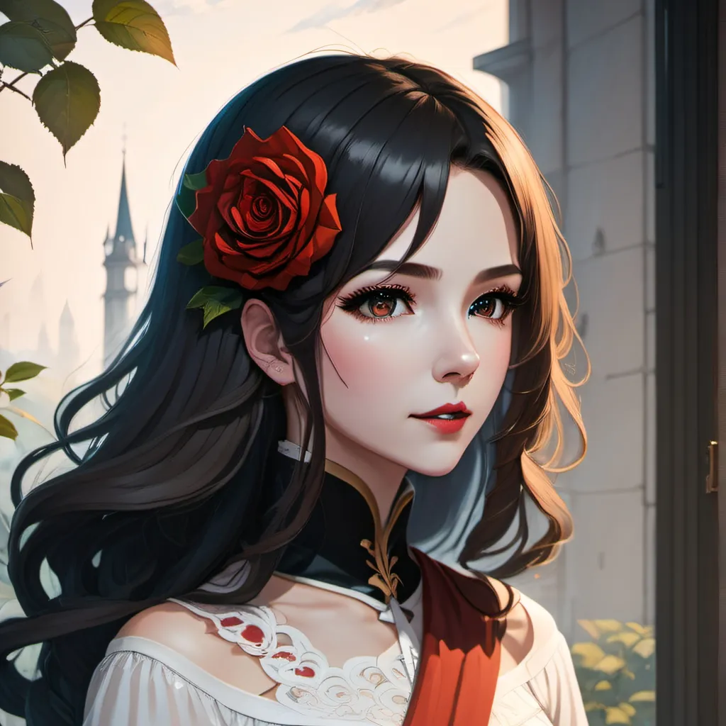 chat with ai character: blood rose
