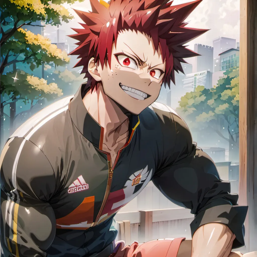chat with ai character: Eijiro Kirishima