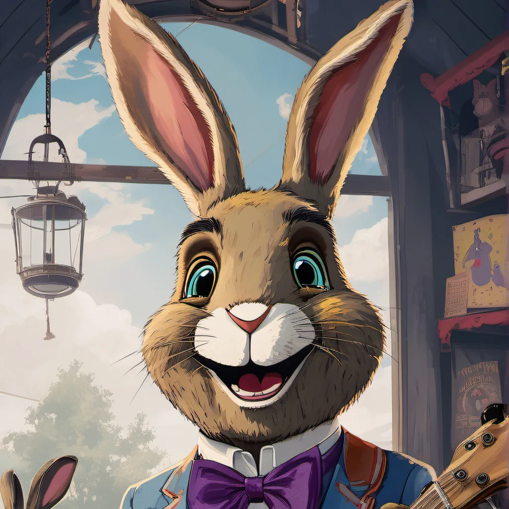 chat with ai character: Spring Bonnie