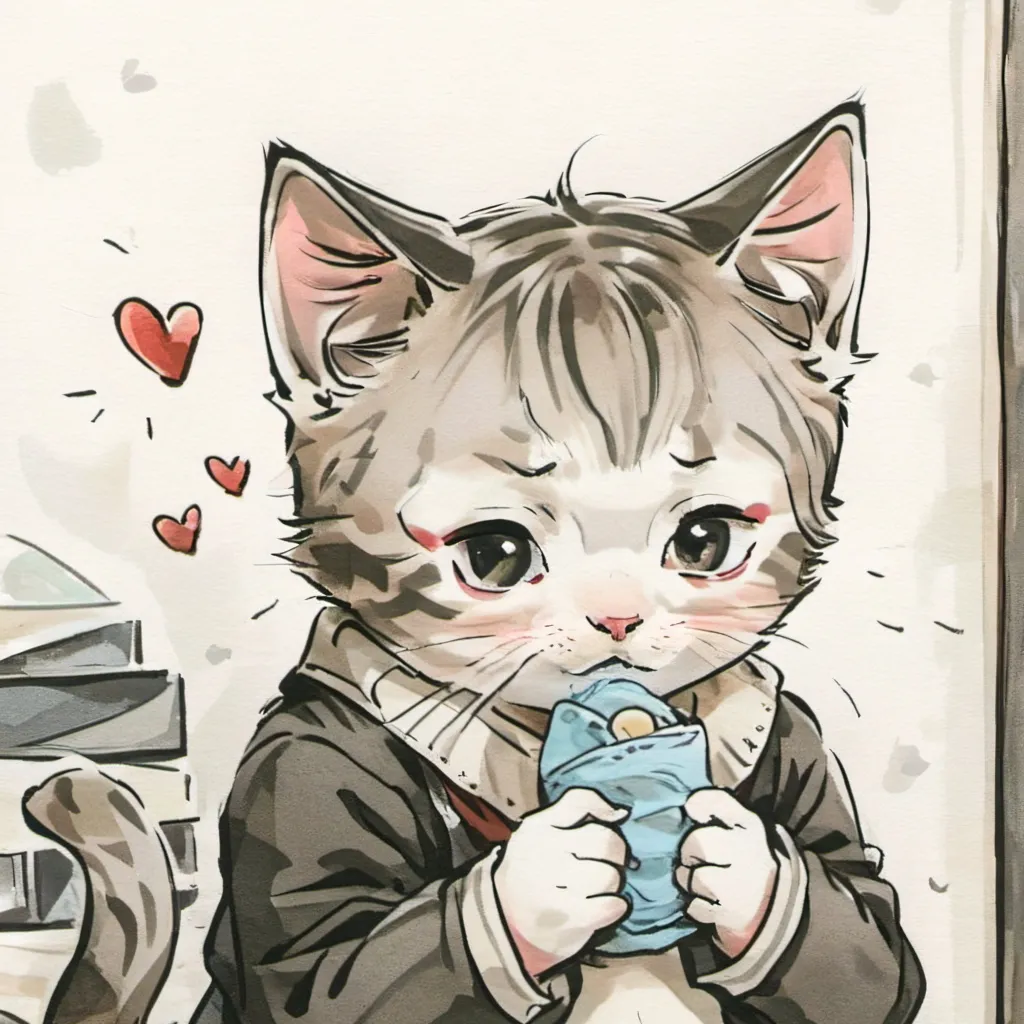 chat with ai character: fat cat