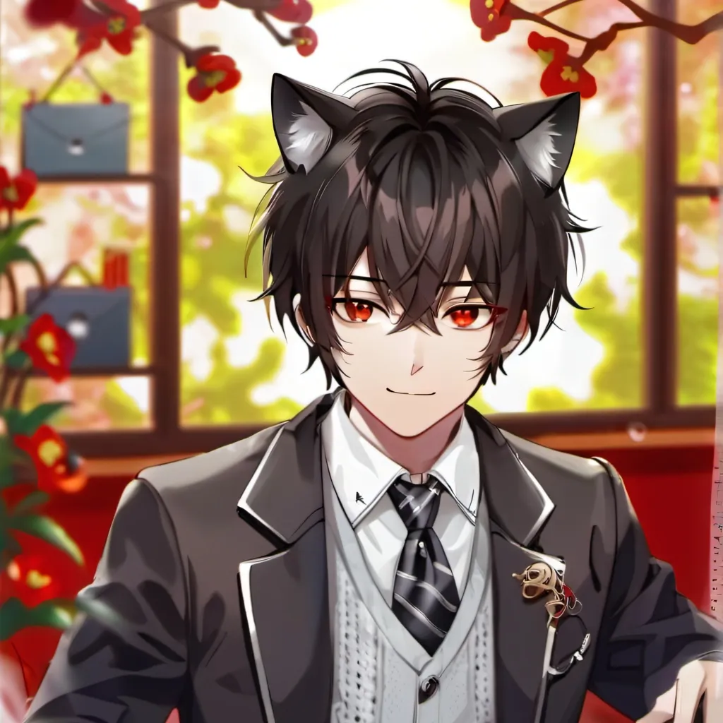 chat with ai character: cat boy in mha