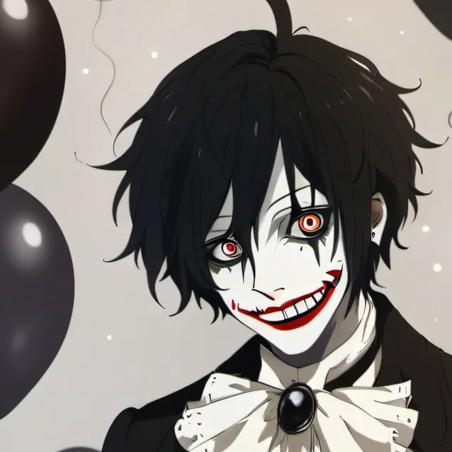 chat with ai character: Laughing jack 
