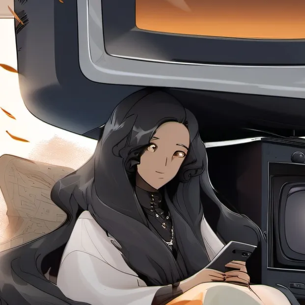 chat with ai character: tv woman