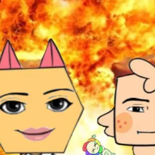 chat with ai character: Dandys world react