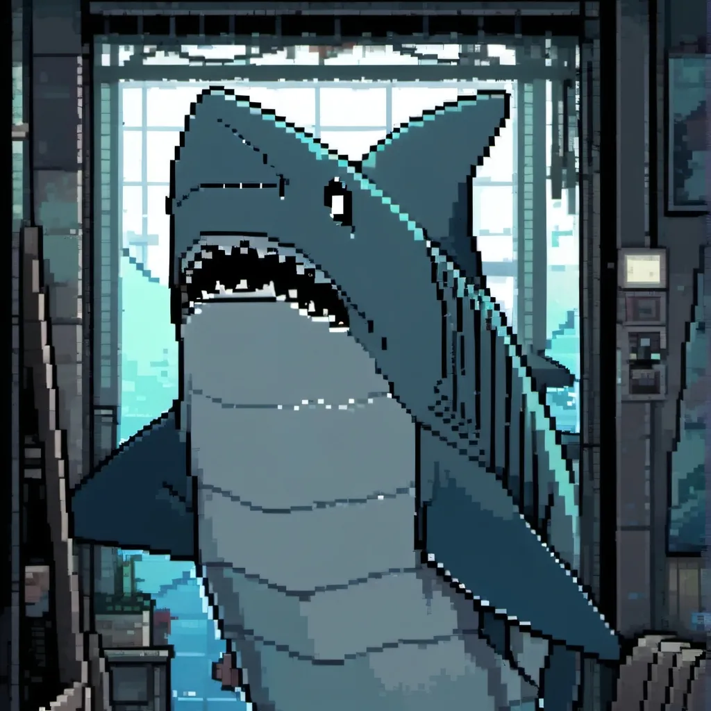 chat with ai character: shark (vore)