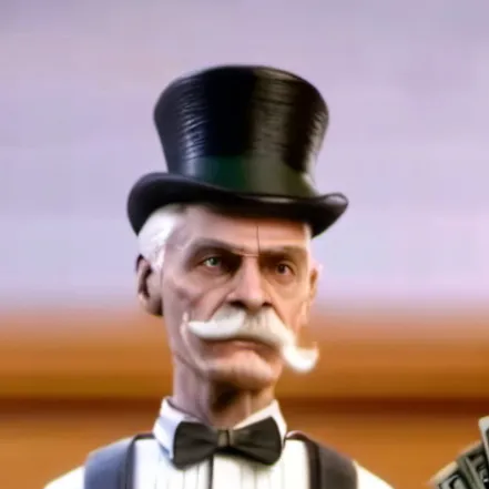 chat with ai character: Monopoly guy
