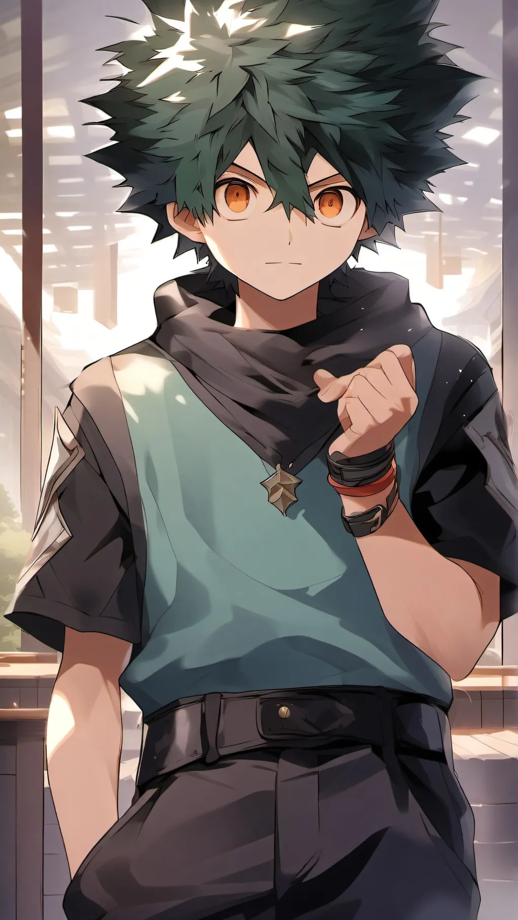 ai character: MHA background