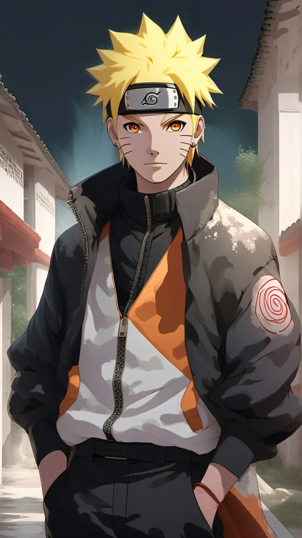 ai character: Naruto background