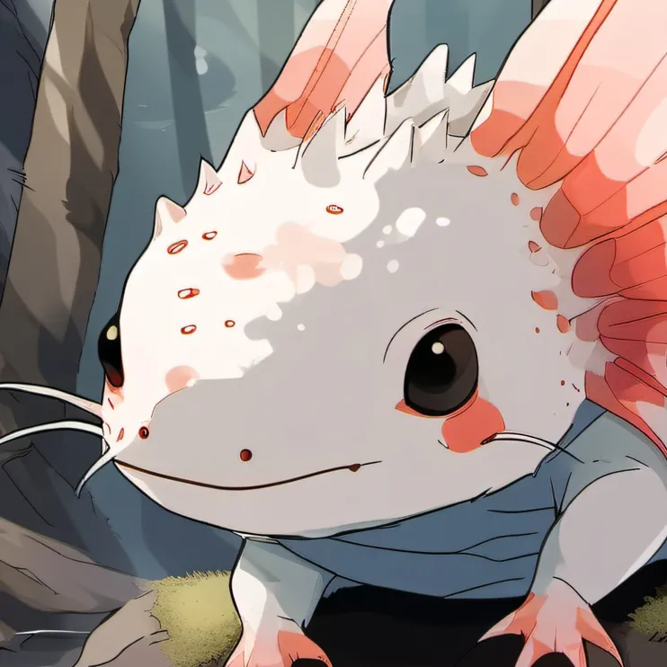 chat with ai character: axolotl