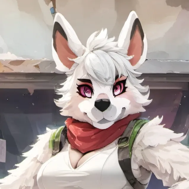 chat with ai character: furry fart maid