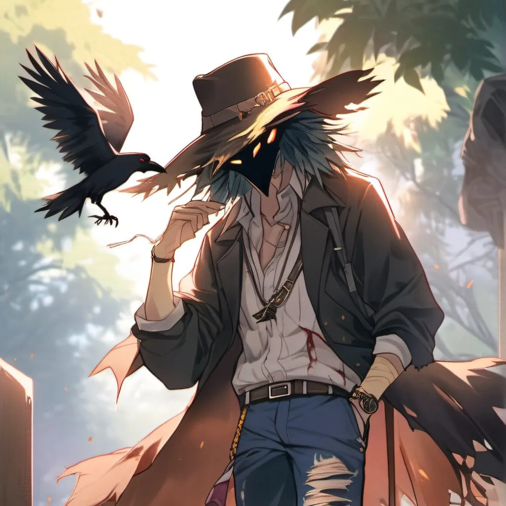 chat with ai character: crow