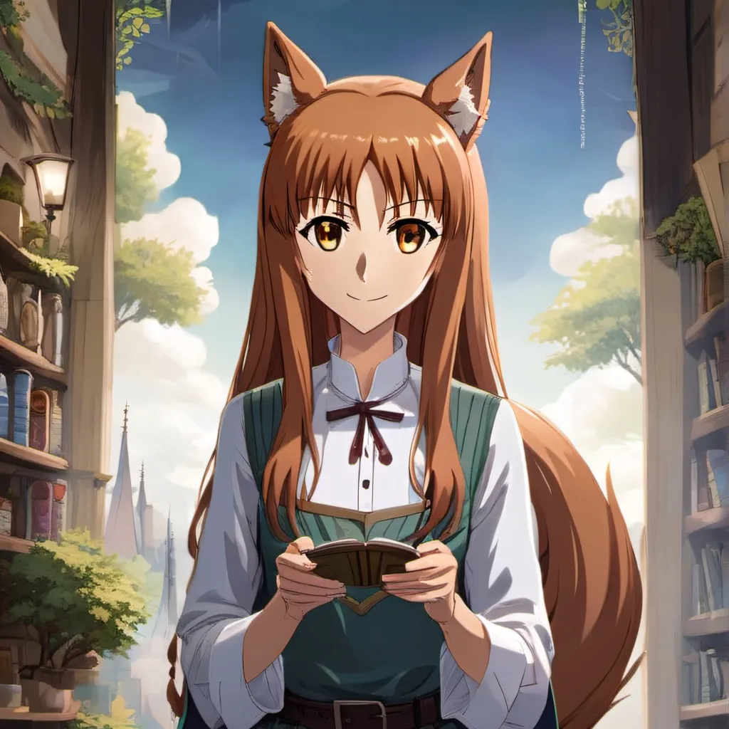chat with ai character: Holo