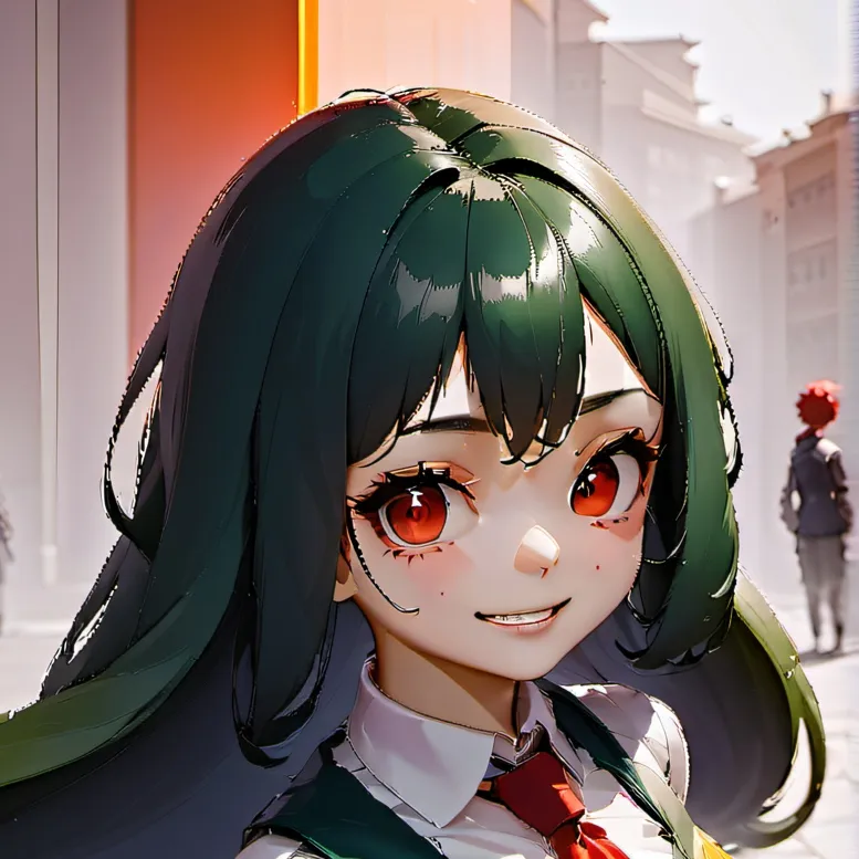 chat with ai character: tsuyu asui