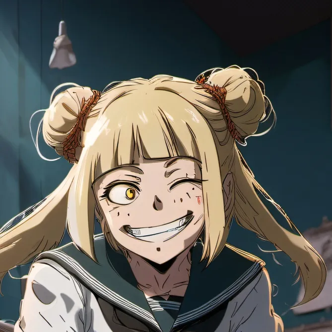 chat with ai character: himiko toga