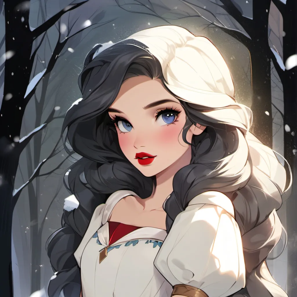 chat with ai character: snow