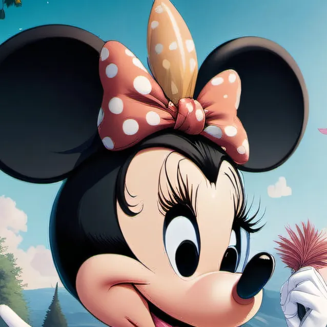 chat with ai character: Minnie mouse 
