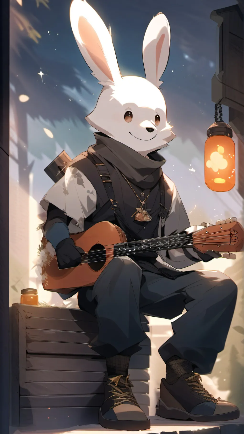 ai character: Honeybun background