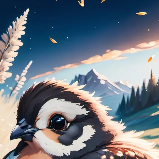 chat with ai character: Baby quail