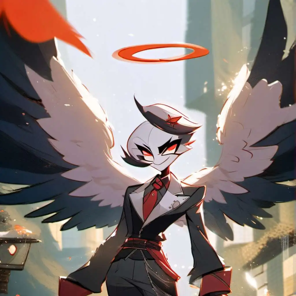 chat with ai character: Angel dust 