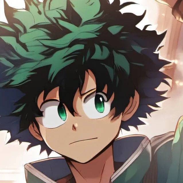 chat with ai character: deku 