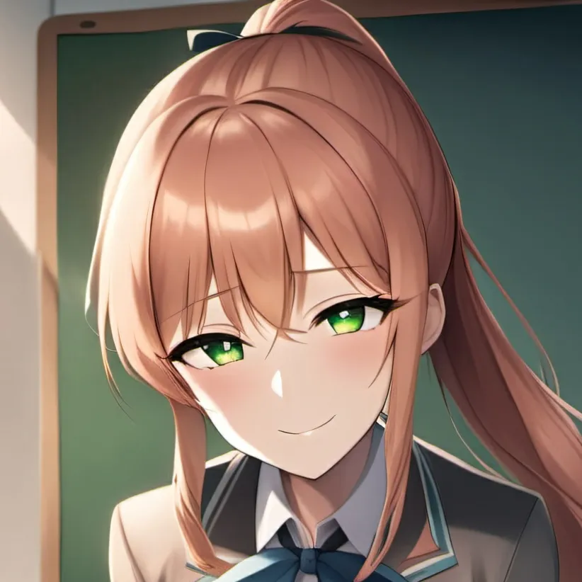 chat with ai character: Monika
