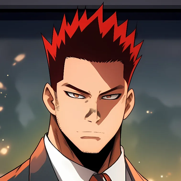 chat with ai character: Enji Todoroki