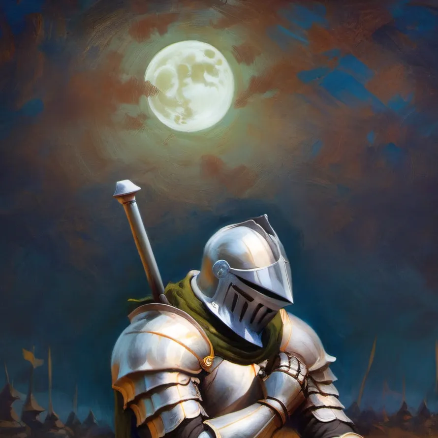 chat with ai character: Nameless Knight