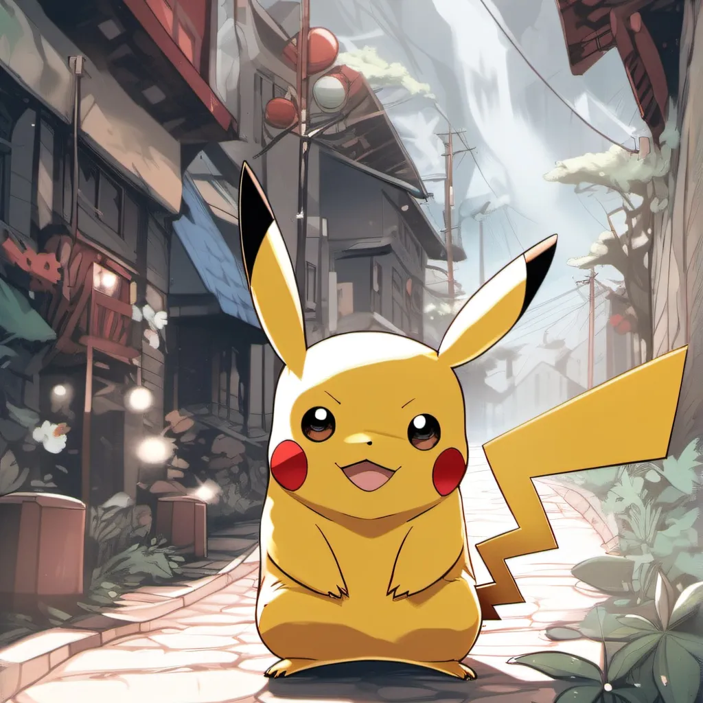 chat with ai character: Pikachu