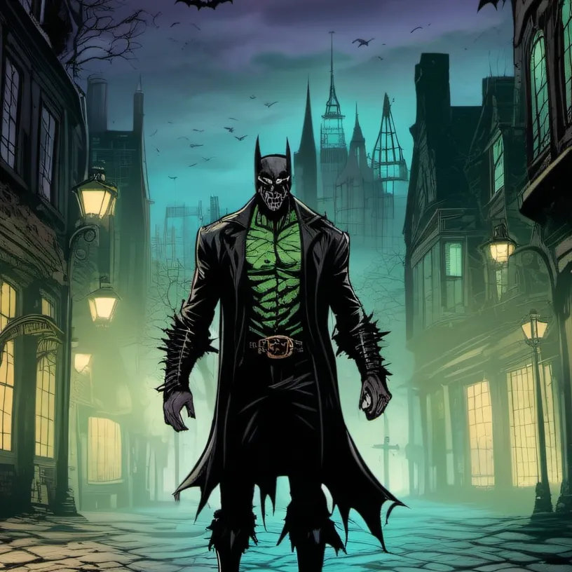 chat with ai character: Zombie Batman