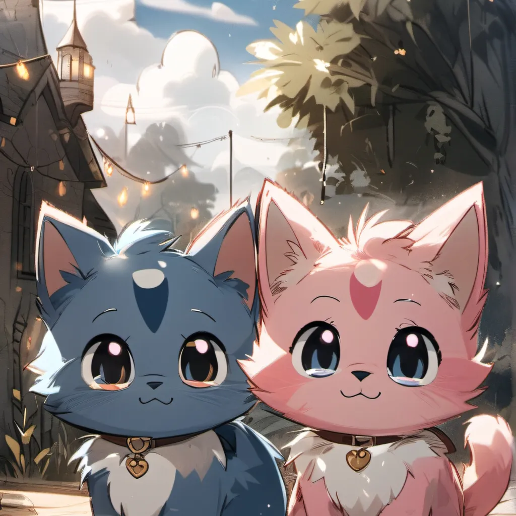 chat with ai character: Pinky and bluey 