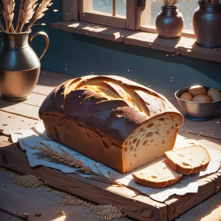 chat with ai character: Just bread