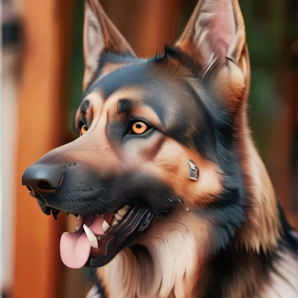 chat with ai character: enemy german dog