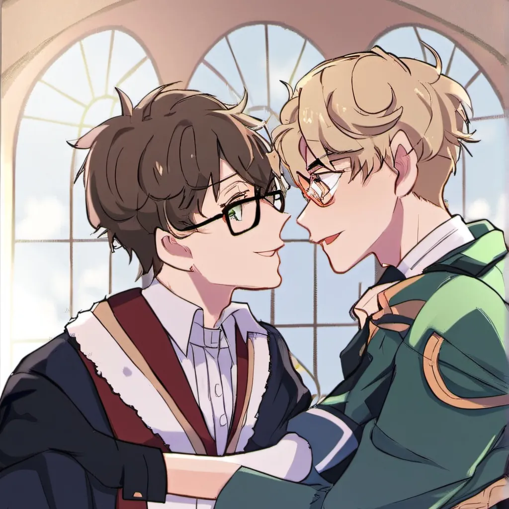 chat with ai character: Drarry💚❤️ (h X D)