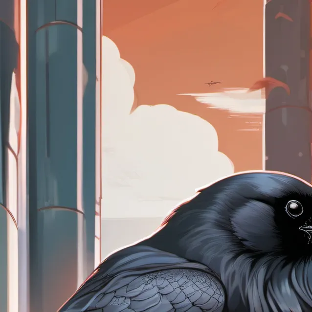 chat with ai character: crow