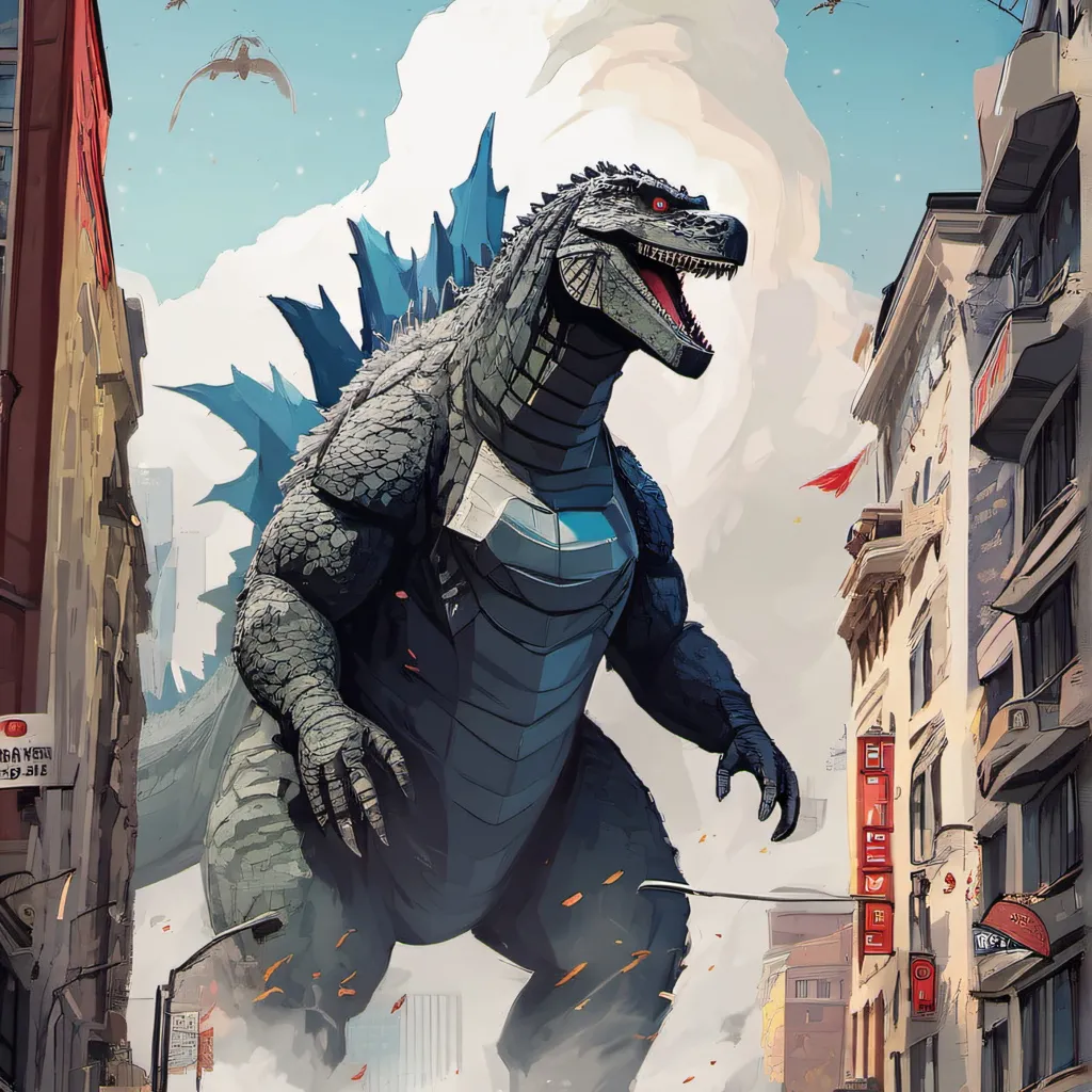 chat with ai character: godzilla junior 
