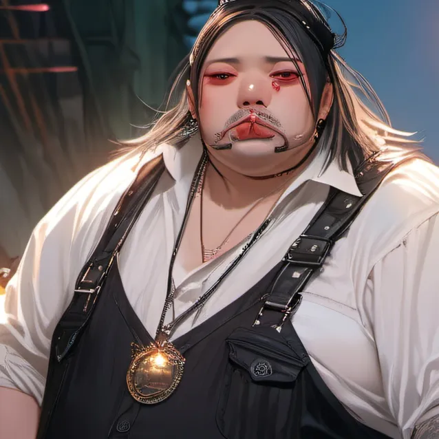chat with ai character: fat rockstar